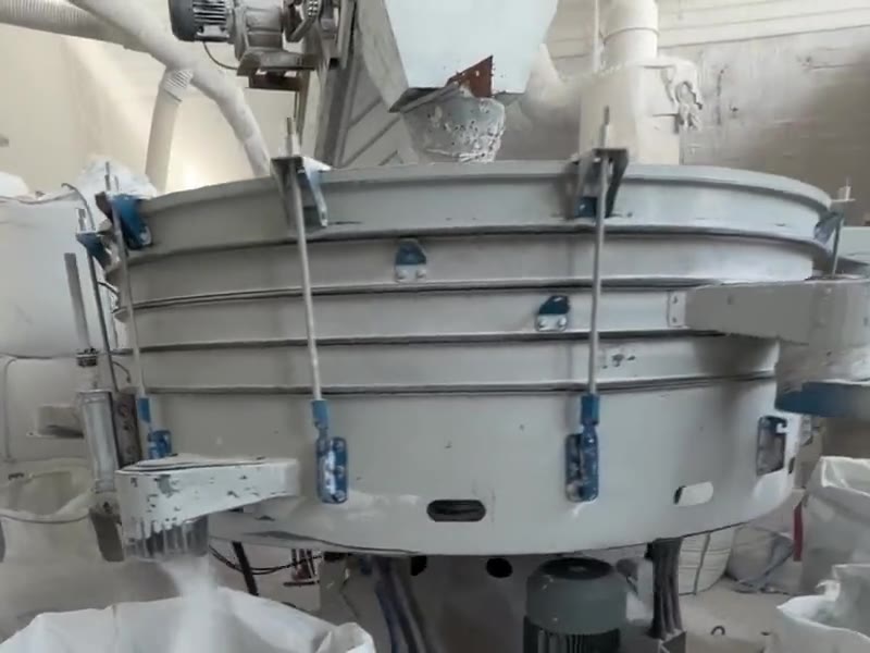 Vibrationssiebmaschine in der Klassierung